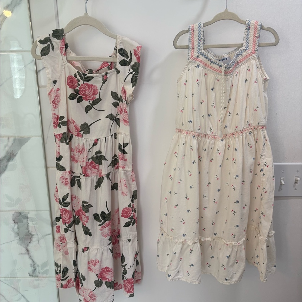 Bundle of 2 Old Navy Kids Dresses size 6-7